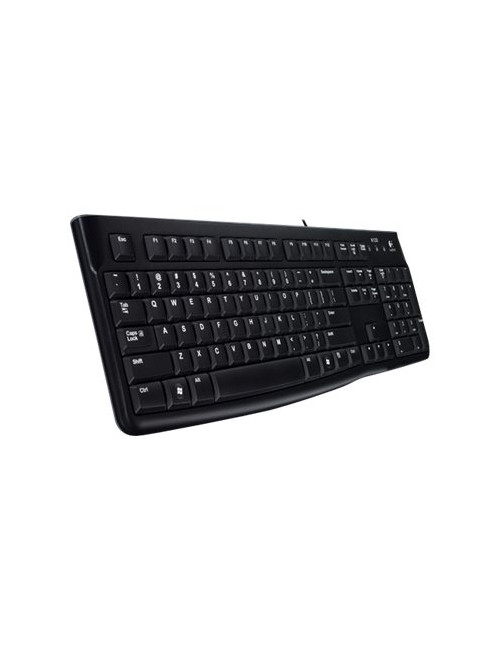 Logitech Desktop MK120 Wired keyboard USB Mouse included US Black