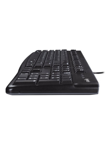 Logitech Desktop MK120 Wired keyboard USB Mouse included US Black