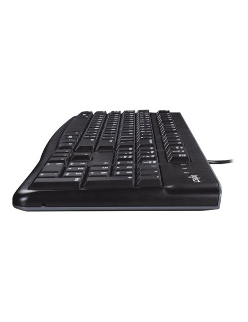 Logitech Desktop MK120 Wired keyboard USB Mouse included US Black