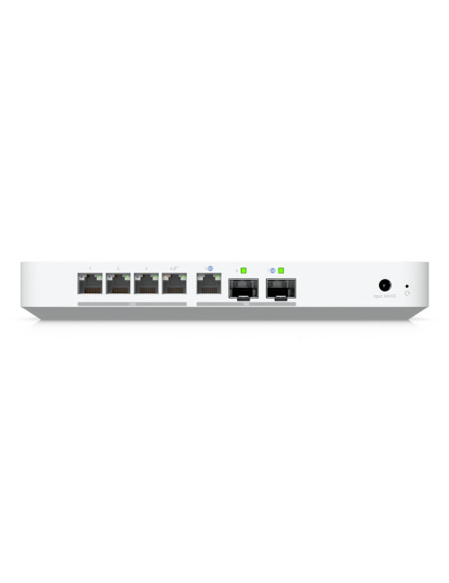 Ubiquiti Cloud Gateway Fiber | Ethernet LAN (RJ-45) ports 5 | Mesh Support No | MU-MiMO No | No mobile broadband