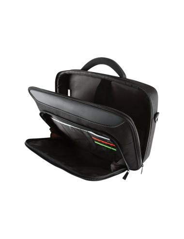 Targus | Classic | Fits up to size 14 " | Messenger - Briefcase | Black/Red | Shoulder strap