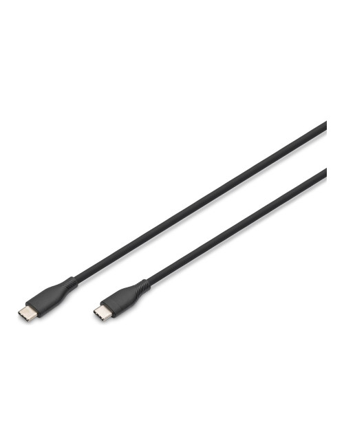 Digitus Silicone connection cable, 0.5 m | AK-300341-005-S | USB-C to USB-C