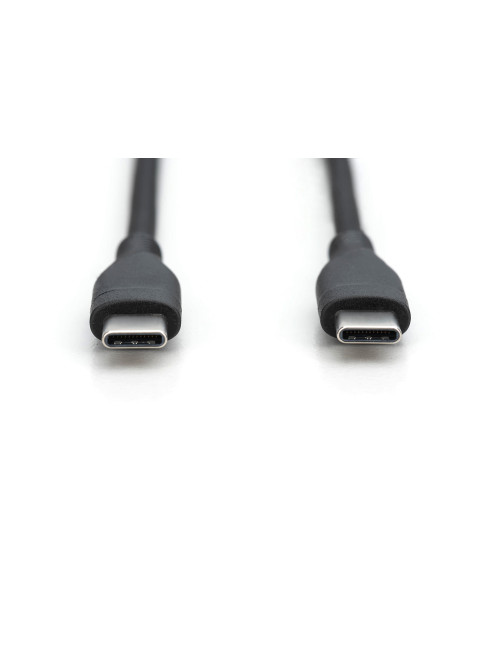 Digitus Silicone connection cable, 0.5 m | AK-300341-005-S | USB-C to USB-C