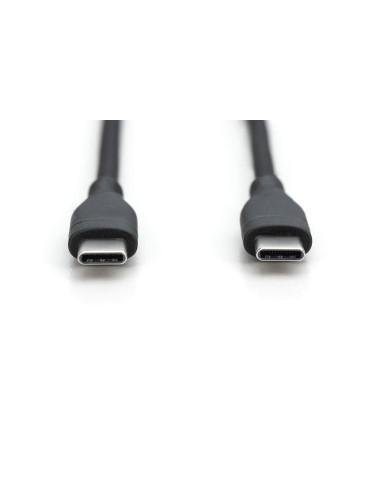 Digitus Silicone connection cable, 0.5 m | AK-300341-005-S | USB-C to USB-C