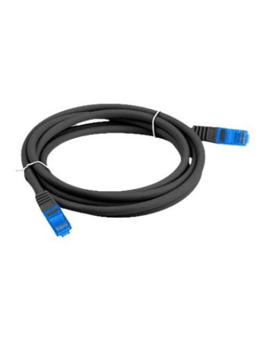 Lanberg Patch cable - CAT 6a | RJ-45 - male | RJ-45 - male | RJ-45 - male to RJ-45 - male | 1 m