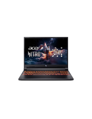 Acer | Nitro V 16 AI ANV16-42-R0W6 | Shale Black | 16 " | IPS | WUXGA | 1920 x 1200 pixels | AMD Ryzen 7 | 260 | 32 GB | DDR5 | 