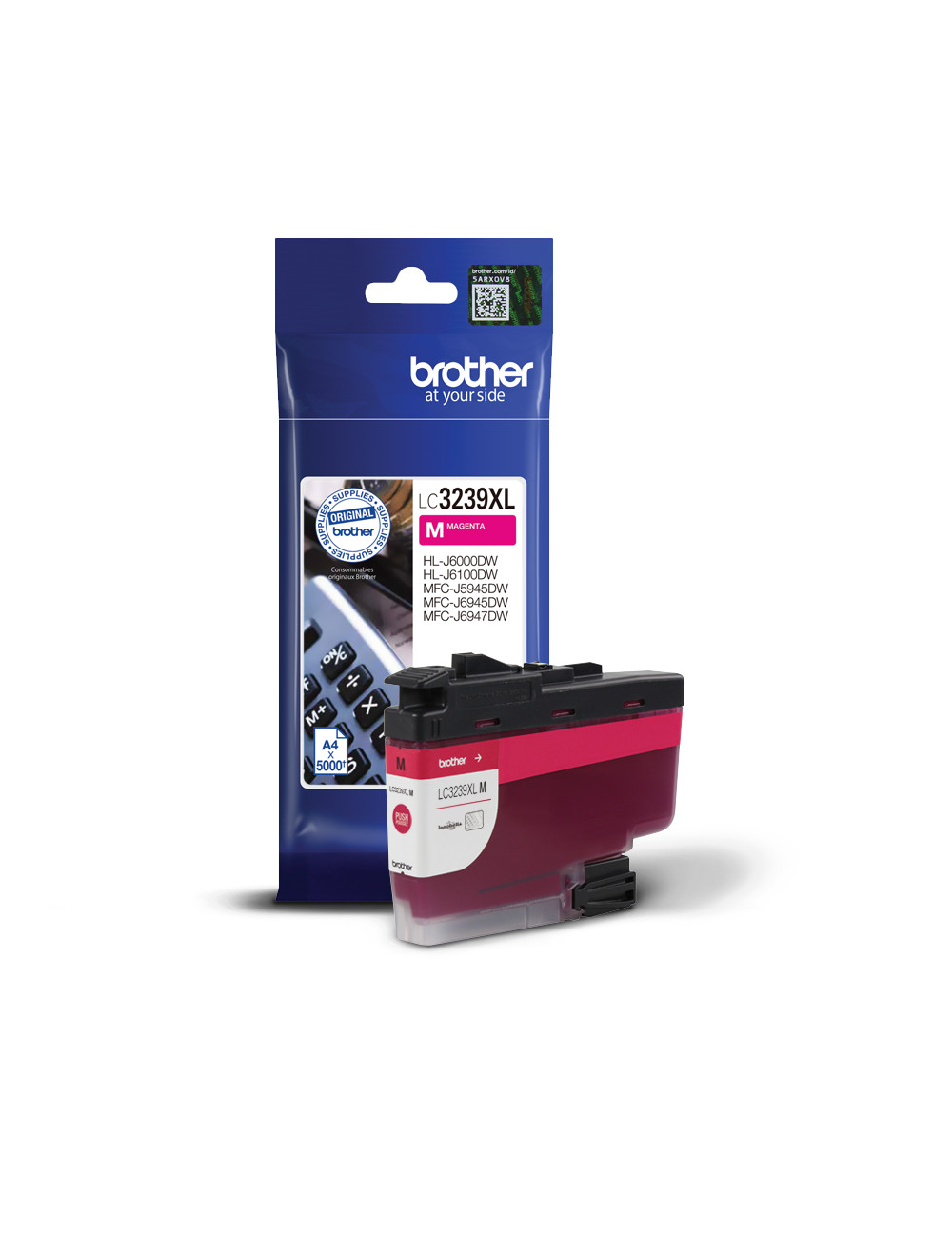 Brother High-yield Ink Cartridge | LC3239XLM | Ink | Magenta