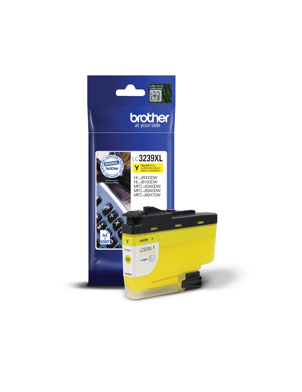 Brother High-yield Ink Cartridge | LC3239XLY | Ink | Yellow