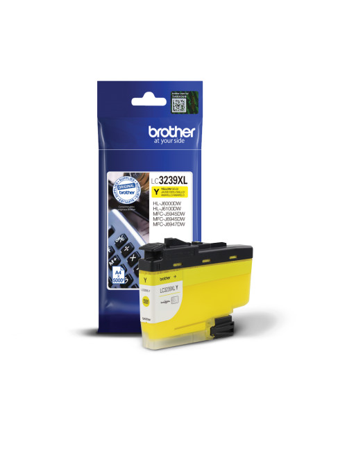 Brother High-yield Ink Cartridge | LC3239XLY | Ink | Yellow