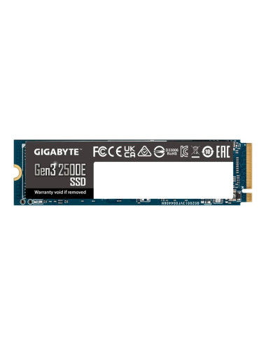Gigabyte SSD | G325E500G | 500 GB | Solid-state drive interface PCIe 3.0x4, NVMe1.3 | Read speed 2300 MB/s | Write speed 1500 MB