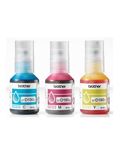 Brother BTD180CL | Ink refill | Yellow, Cyan, Magenta