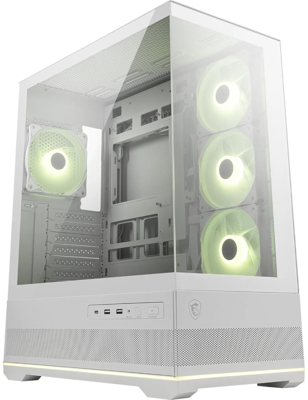 MSI | PC Case | MAG PANO 110R PZ WHITE | White | Mid-Tower | Power supply included No