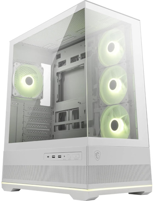MSI | PC Case | MAG PANO 110R PZ WHITE | White | Mid-Tower | Power supply included No