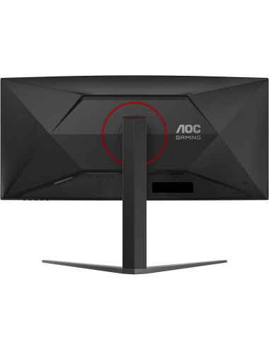 AOC CU34G4 | 34 " | Fast VA | UWQHD | 21:9 | 180 Hz | 1 ms | 3440 x 1440 pixels | 300 cd/m | HDMI ports quantity 2 | Black