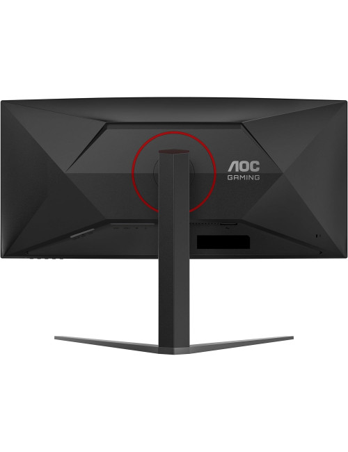 AOC CU34G4 | 34 " | Fast VA | UWQHD | 21:9 | 180 Hz | 1 ms | 3440 x 1440 pixels | 300 cd/m | HDMI ports quantity 2 | Black