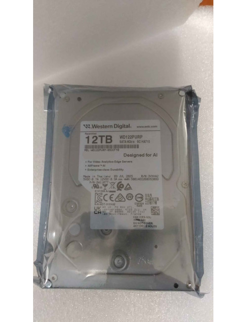 SALE OUT. Western Digital WD Purple Pro Smart Video Hard Drive, 12TB, 3.5", HDD | Western Digital Hard Drive | Purple Pro WD122P