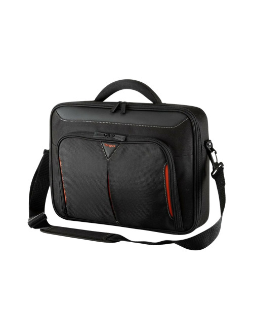 Targus | Classic+ | Fits up to size 15.6 " | Messenger - Briefcase | Black/Red | Shoulder strap