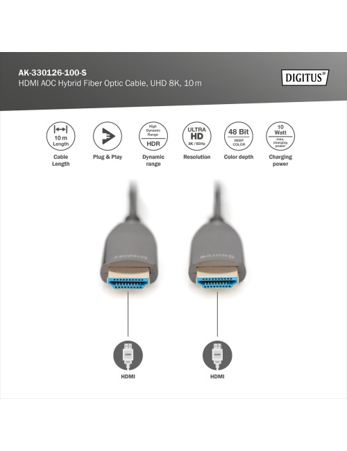 Digitus Connection Cable | HDMI to HDMI | 10 m