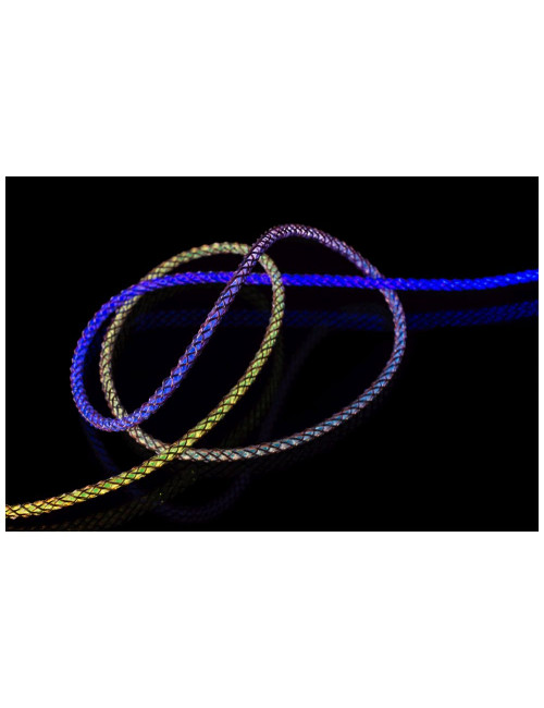 Fixed | Glowing Charging Cable USB-C/USB-C, PD support, Rainbow | FIXDLED-CC-RA