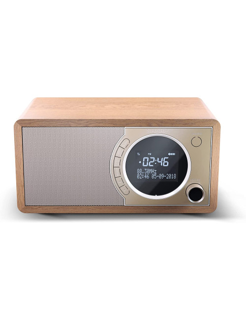 Sharp DR-450(BR) Digital Radio, FM/DAB/DAB+, Bluetooth 4.2, Alarm function, Brown | Sharp | Digital Radio | DR-450(BR) | Bluetoo