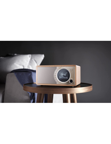 Sharp DR-450(BR) Digital Radio, FM/DAB/DAB+, Bluetooth 4.2, Alarm function, Brown | Sharp | Digital Radio | DR-450(BR) | Bluetoo