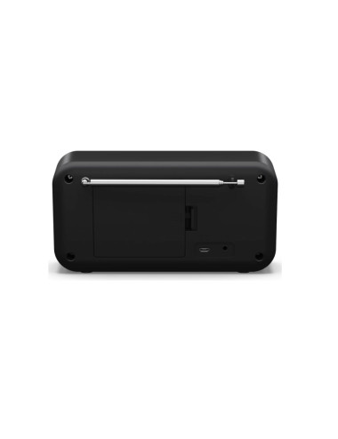 Sharp DR-P420(BK) Tokyo Portable Digital Radio, FM/DAB/DAB+, Bluetooth 5.0, USB or Battery Powered, Midnight Black | Sharp | Tok