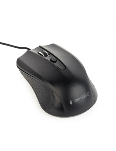 Gembird Optical Mouse | MUS-4B-01L | Wired | USB | Black
