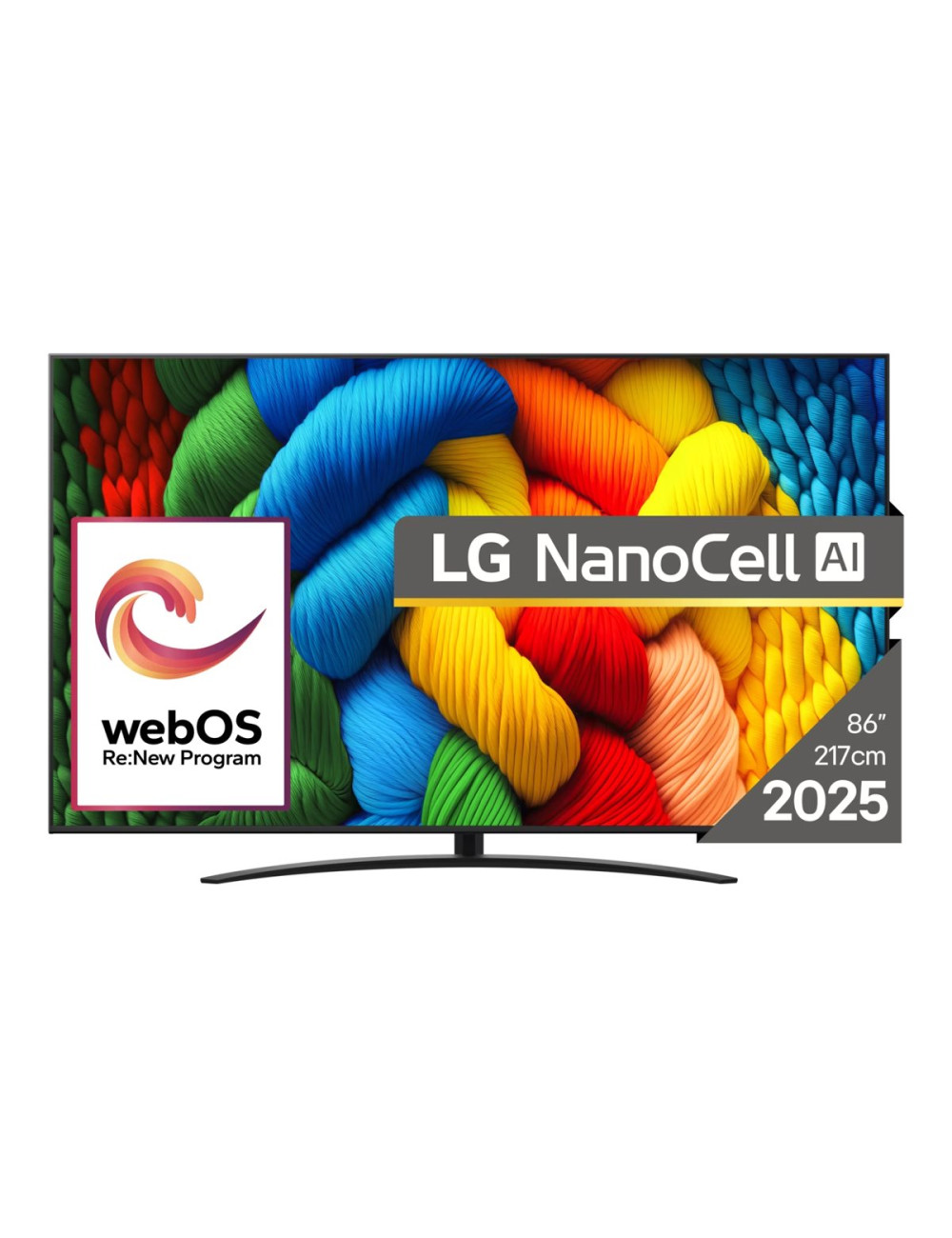 LG TV | 86NANO81A3A | 86 | Smart TV | webOS 25 | 4K UHD