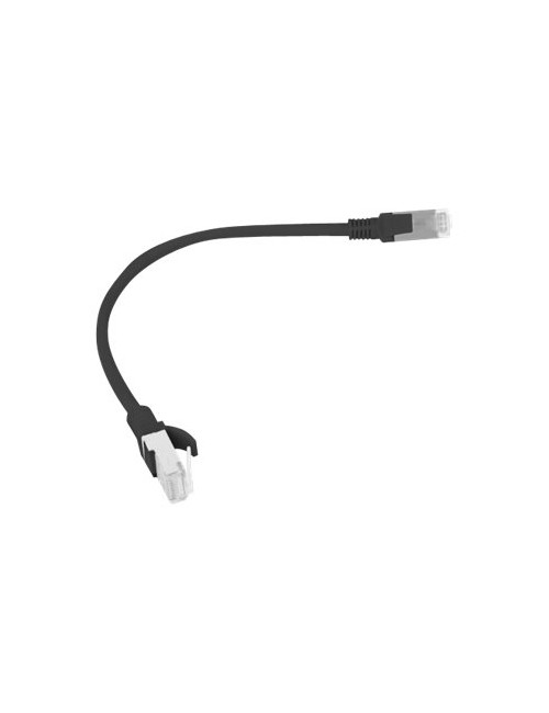 Lanberg Patchcord CAT.6 UTP fluke passed | PCU6-10CC-0025-BK | 0.25 m