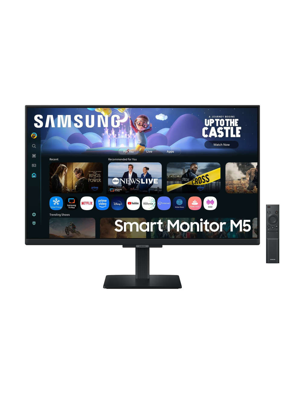 Samsung LS27FM500EUXEN 27" Smart Monitor M5 M50F 1920x1080/16:9/250cd/m2/5ms, HDMI, USB, DP | Samsung