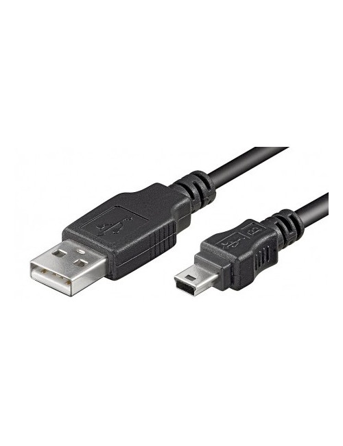 Logilink | USB MINI-B 5-pin 180 Cert 1.8m | USB-A to mini-USB Mini-USB B | USB A