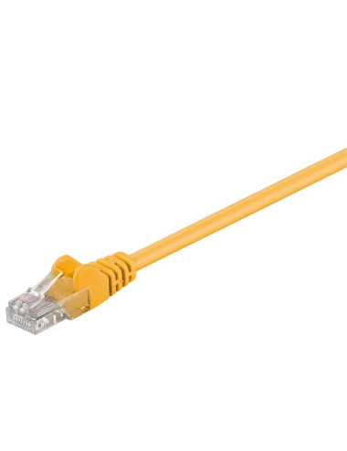 Goobay | CAT 5e patch cable, U/UTP | 95556 | Yellow