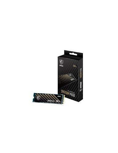SSD|MSI|SPATIUM M450|500GB|M.2|PCIe Gen4|NVMe|3D NAND|Write speed 2300 MBytes/sec|Read speed 3600 MBytes/sec|2.15mm|TBW 300 TB|M
