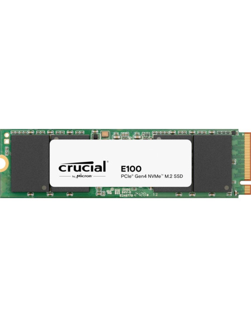 SSD|CRUCIAL|E100|2TB|M.2|NVMe|Write speed 4500 MBytes/sec|Read speed 5000 MBytes/sec|CT2000E100SSD8