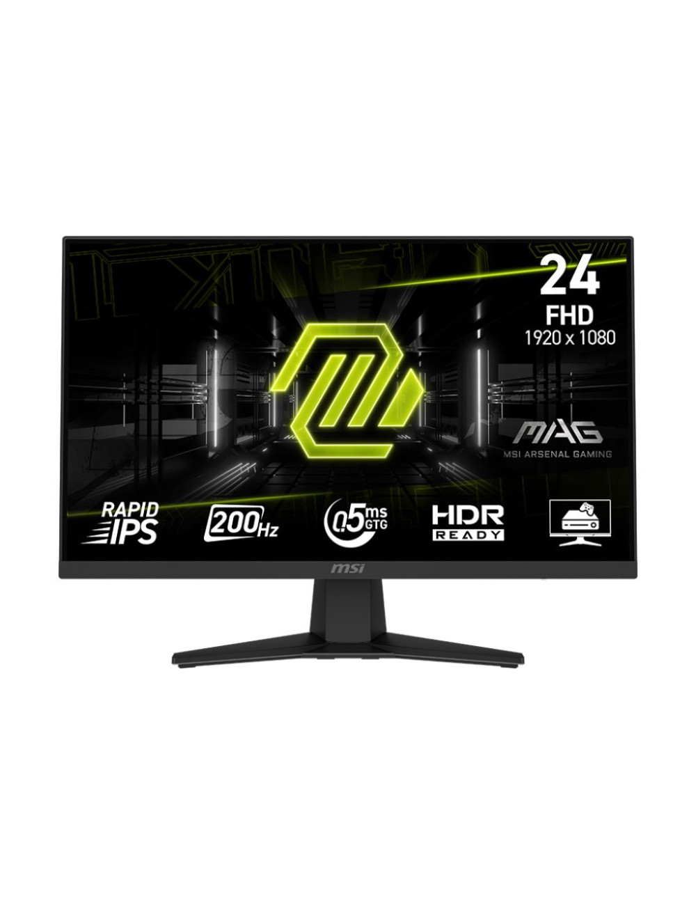 LCD Monitor|MSI|MAG 244F|23.8"|Gaming|Matte|Panel IPS|1920x1080|16:9|200Hz|0.5 ms|Colour Black|MAG244F