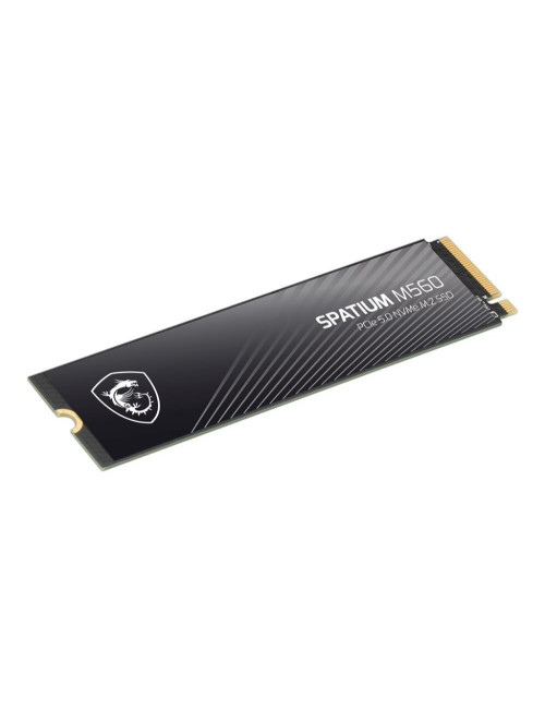 SSD|MSI|SPATIUM M560|2TB|M.2|PCIe Gen5|NVMe|3D NAND|Write speed 8700 MBytes/sec|Read speed 10300 MBytes/sec|TBW 1200 TB|MTBF 150