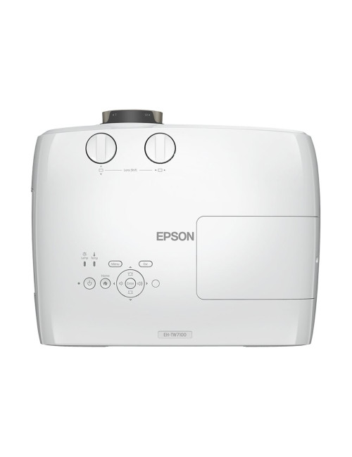 Epson | EH-TW7100 | 4K PRO-UHD 3840 x 2160 (2 x 1920 x 1080) | 3000 ANSI lumens | White | Lamp warranty 12 month(s)