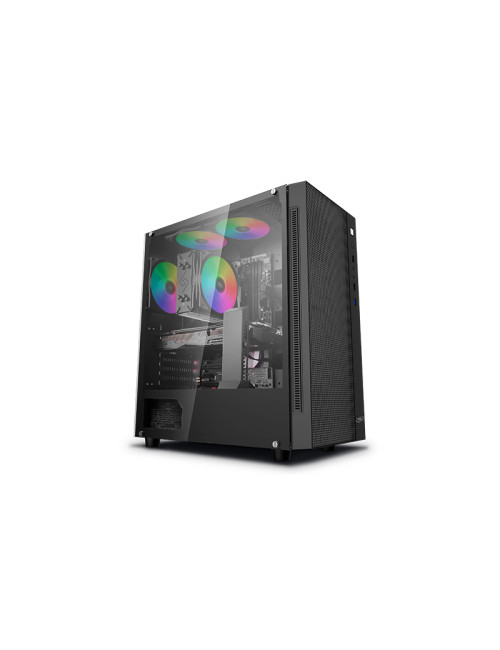 Deepcool | MATREXX 55 MESH | Side window | Black | E-ATX | Power supply included No | ATX PS2 Length less than 170mm)