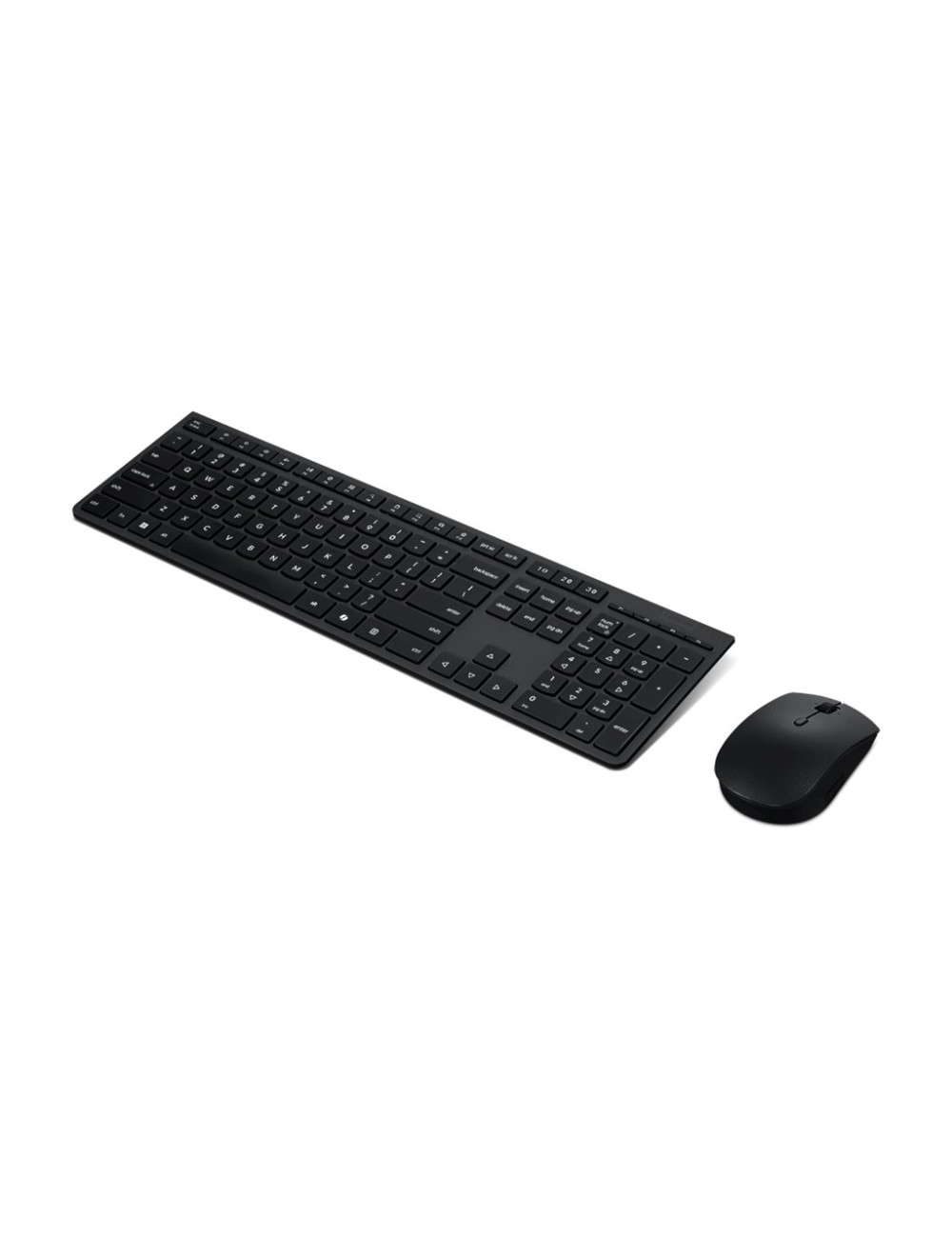 Lenovo Professional Wireless Rechargeable Combo Keyboard and Mouse-Nordic | Lenovo
