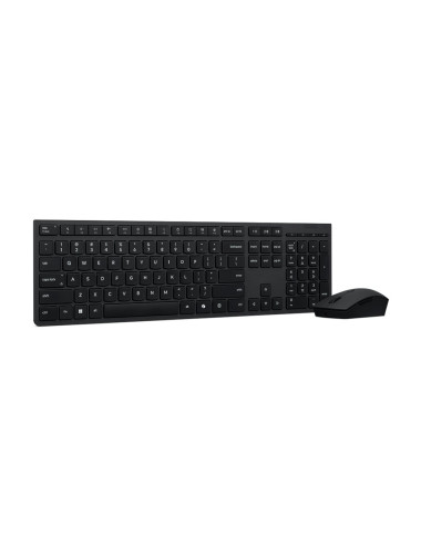 Lenovo Professional Wireless Rechargeable Combo Keyboard and Mouse-Nordic | Lenovo