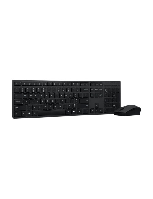 Lenovo Professional Wireless Rechargeable Combo Keyboard and Mouse-Nordic | Lenovo