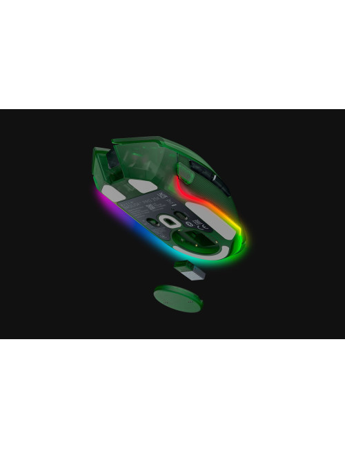 Razer Basilisk V3 Pro 35K | Gaming Mouse | Wireless/Wired | Phantom Green Edition