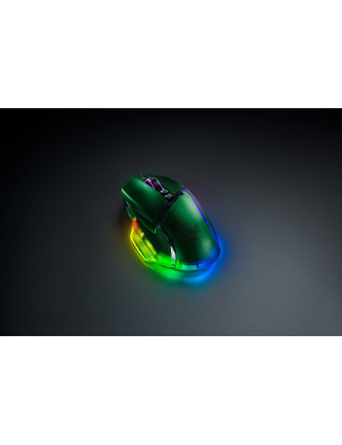 Razer Basilisk V3 Pro 35K | Gaming Mouse | Wireless/Wired | Phantom Green Edition