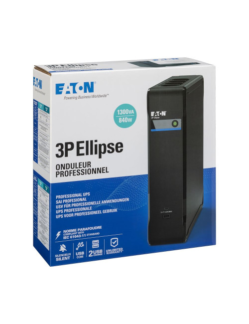 Eaton 3P Ellipse 1300 USB DIN | 840 VA | 1300 W