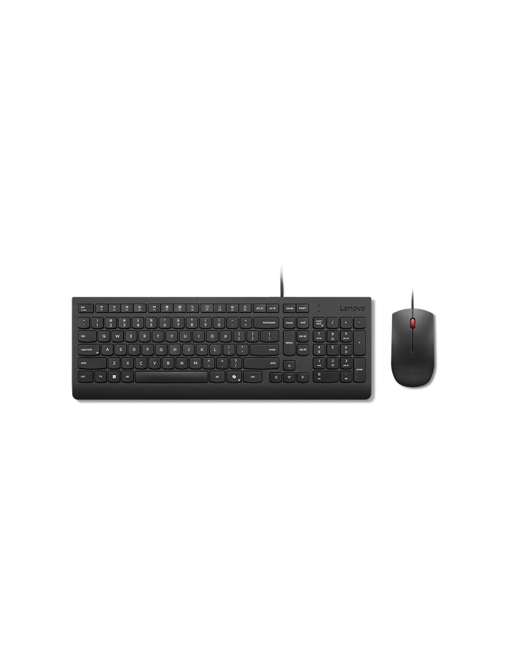 Lenovo Essential Wired Keyboard and Mouse Combo AI Estonian | Lenovo