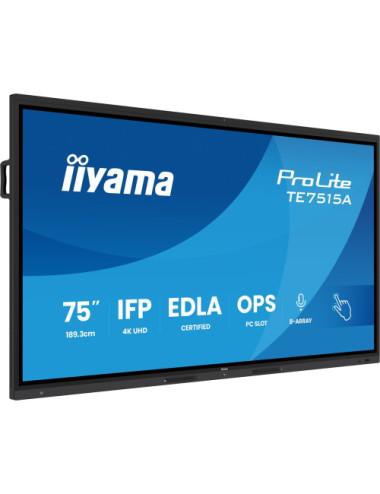 iiyama 75" 4K UHD Google...