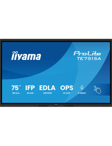 iiyama 75" 4K UHD Google...