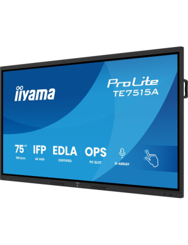 iiyama 75" 4K UHD Google...