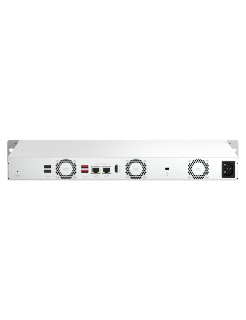 QNAP 1U Short Depth Rackmount 2.5GbE NAS | TS-464eU-8G | Intel Celeron | N5095 | 8 GB | DDR4