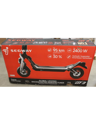 SALE OUT. Ninebot by Segway Superscooter GT3 E | Segway Superscooter GT3 E | Electric Scooter | Max 2400 W | Up to 25 km/h | 11 